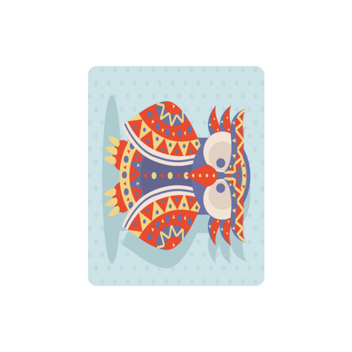 Ethnic Owl Cute Animal Nature Rectangle Mousepad