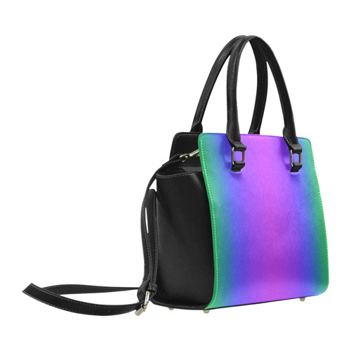 Peacock Rainbow Classic Shoulder Handbag (Model 1653)