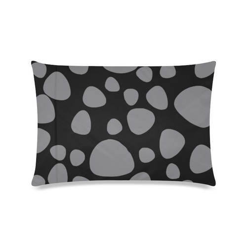 Black leopard : Designers pillow - art edition 2016 Custom Zippered Pillow Case 16"x24"(Twin Sides)