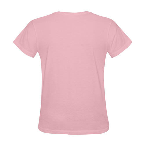 SK verzia : Vintage ružové elegantné tričko "Som princezná" s humorným posolstvom Sunny Women's T-shirt (Model T05)