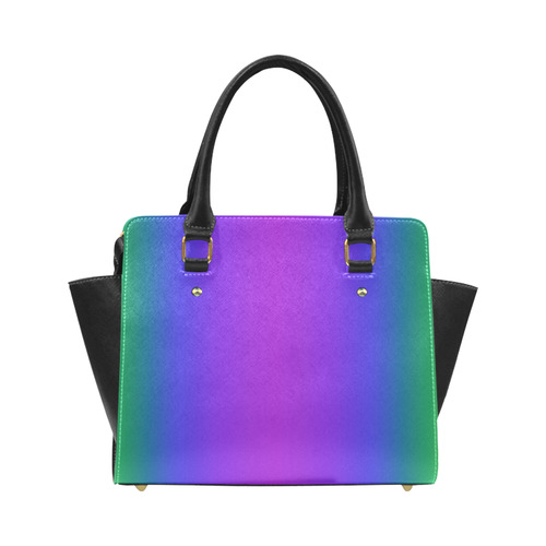 Peacock Rainbow Classic Shoulder Handbag (Model 1653)