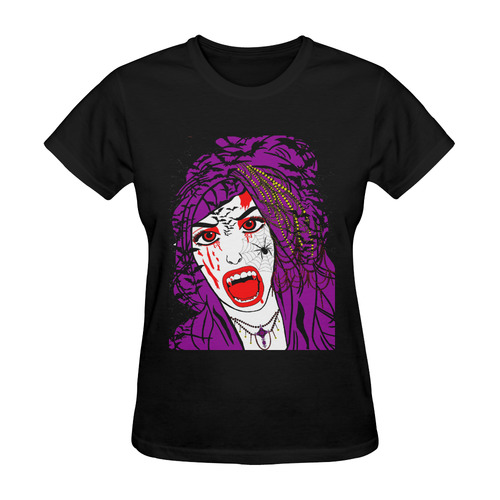 All Vamped up Sunny Women's T-shirt (Model T05)