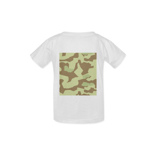 Special army T-Shirt for little Boys EDITION 2016 / White and camouflage Art Kid's  Classic T-shirt (Model T22)