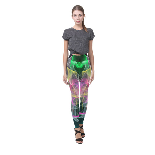 Sound of colors by Nico Bielow Cassandra Women's Leggings (Model L01)