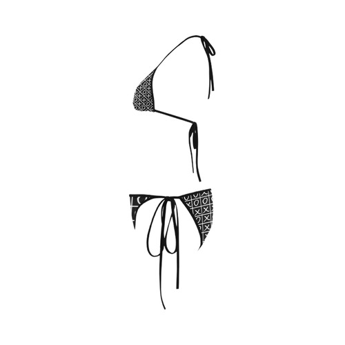 OXO Game - Noughts and Crosses Custom Bikini Swimsuit