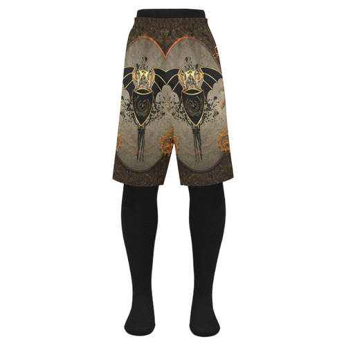 Dragon with swords and wings