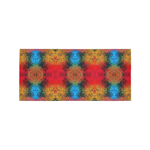 Colorful Goa Tapestry Painting Area Rug 7'x3'3''