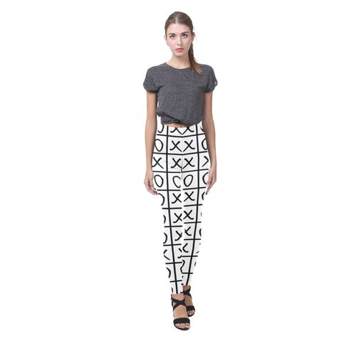 OXO Game - Noughts and Crosses Cassandra Women's Leggings (Model L01)