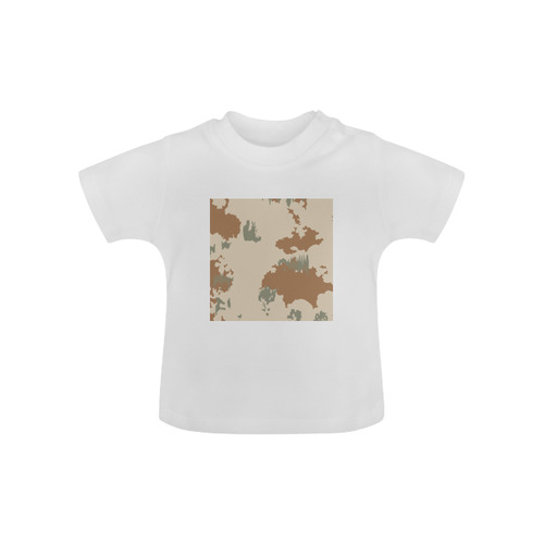 Little boy brown designers T-Shirt army edition 2016 / Original designers Shop : NEW ARRIVALS Baby Classic T-Shirt (Model T30)