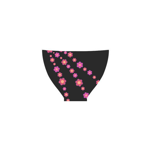 Pink Blossom Flowers Custom Bikini Swimsuit