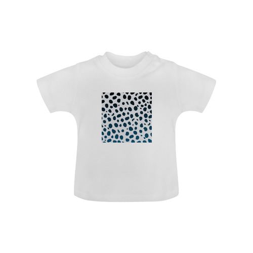 Kids white and black snow Leopard designers T-Shirt 2016 edition Baby Classic T-Shirt (Model T30)