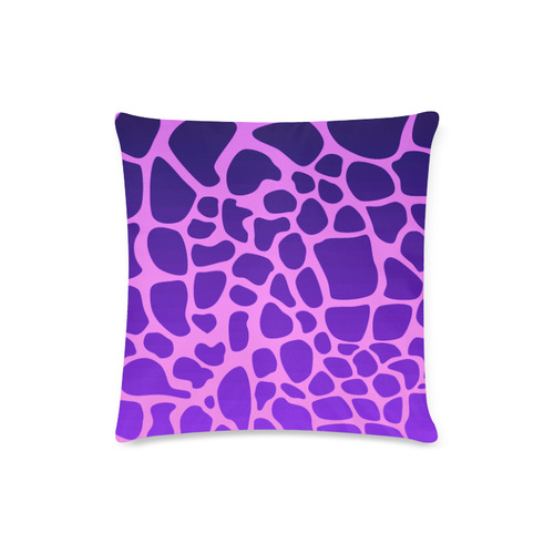 Vintage PLUM look. Giraffe pattern. Amazing color-combination : NEW ARRIVAL in our Shop! 2016 Editio Custom Zippered Pillow Case 16"x16"(Twin Sides)