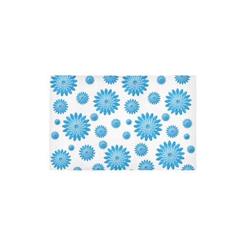 blue flowers Area Rug 2'7"x 1'8‘’