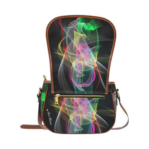 Sound of colors by Nico Bielow Saddle Bag/Large (Model 1649)