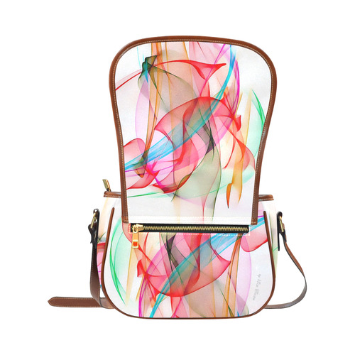 Sound of colors by Nico Bielow Saddle Bag/Large (Model 1649)