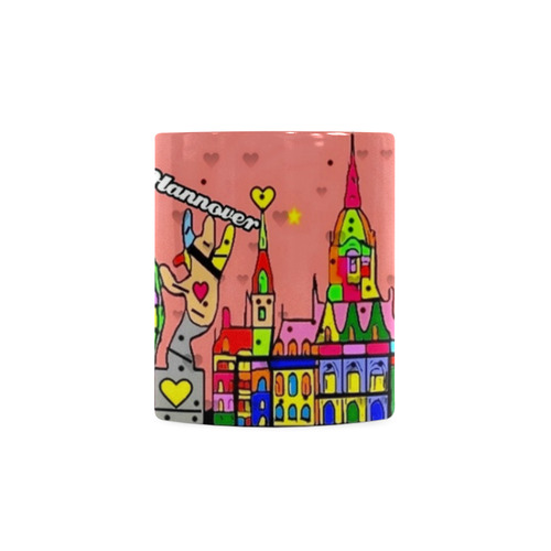 Hannover Popart by Nico Bielow White Mug(11OZ)