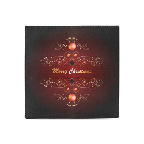 Merry christmas Women's Leather Wallet (Model 1611)