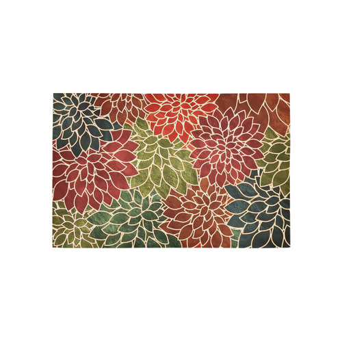 Floral Abstract 2 Area Rug 5'x3'3''