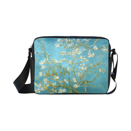 Vincent Van Gogh Blossoming Almond Tree Classic Cross-body Nylon Bags (Model 1632)