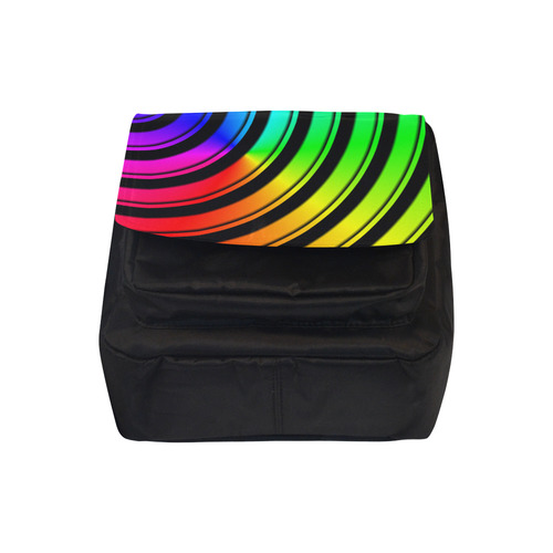 COLORS OF VINYL Crossbody Nylon Bags (Model 1633)