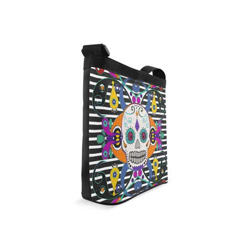 Día De Los Muertos Skull Ornaments Crossbody Bags (Model 1613)