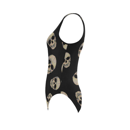 The Living Skull Vest One Piece Swimsuit (Model S04)