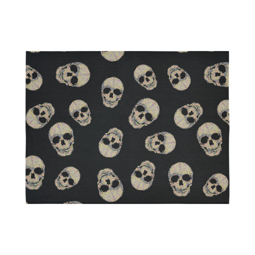 The Living Skull Cotton Linen Wall Tapestry 80"x 60"