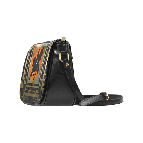 Unicorn silhouette Classic Saddle Bag/Large (Model 1648)