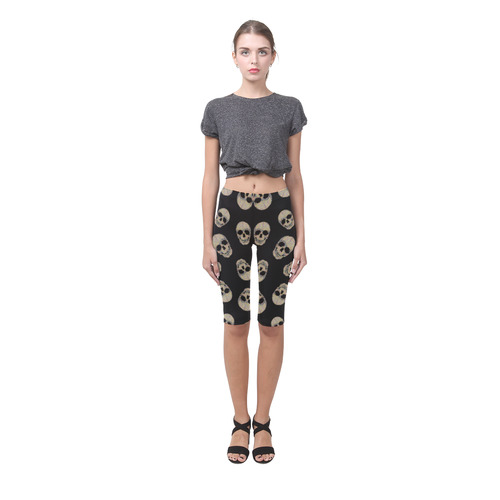 The Living Skull Hestia Cropped Leggings (Model L03)