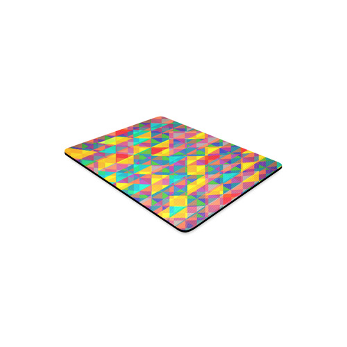 Colorful Abstract Christmas New Year Celebration Rectangle Mousepad