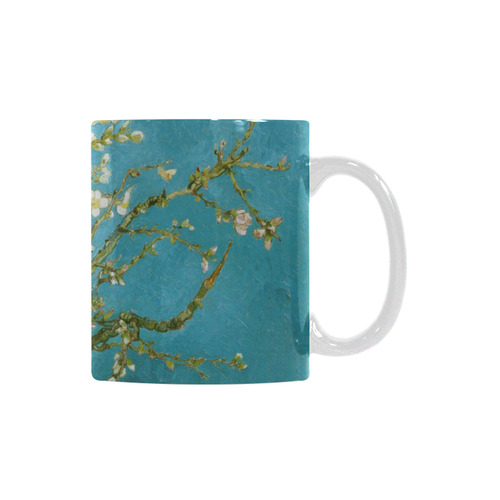 Vincent Van Gogh Blossoming Almond Tree White Mug(11OZ)
