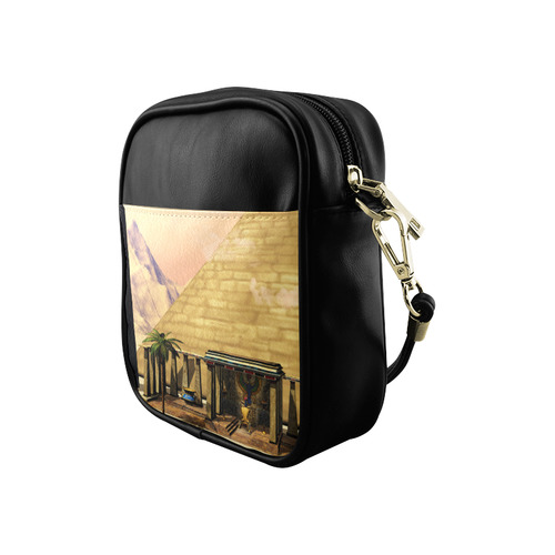 Awesome egyptian temple Sling Bag (Model 1627)