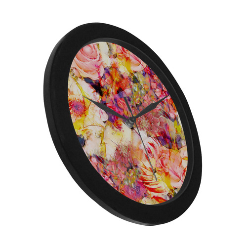 flora 5 Circular Plastic Wall clock