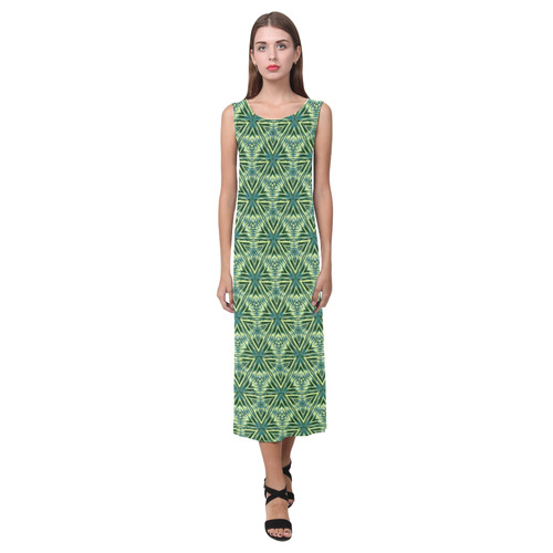 vintage pattern 13B Phaedra Sleeveless Open Fork Long Dress (Model D08)