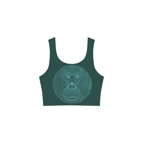 Forest Green Orangutan Atalanta Sundress (Model D04)