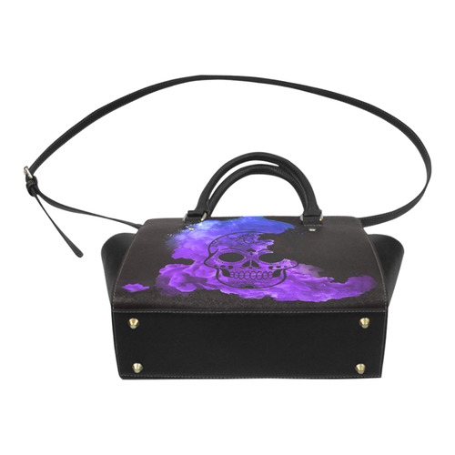 smoky skull Classic Shoulder Handbag (Model 1653)