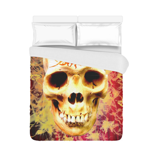 Fire horror Duvet Cover 86"x70" ( All-over-print)