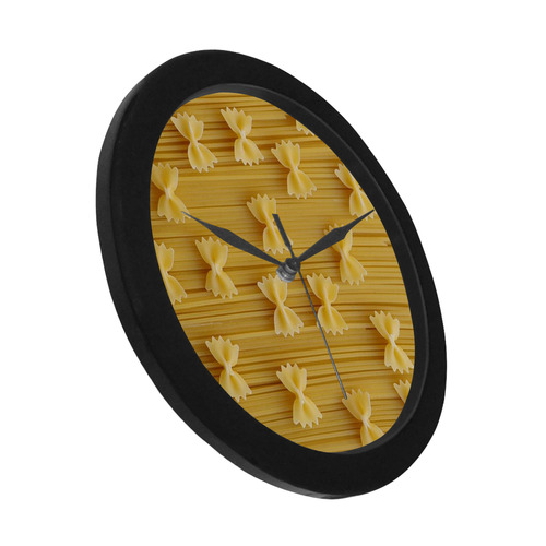 Pasta Circular Plastic Wall clock