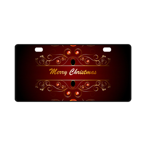 Merry christmas License Plate