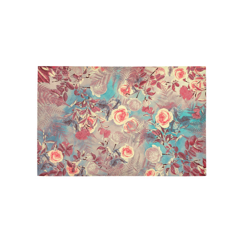 flowers 8 Area Rug 5'x3'3''