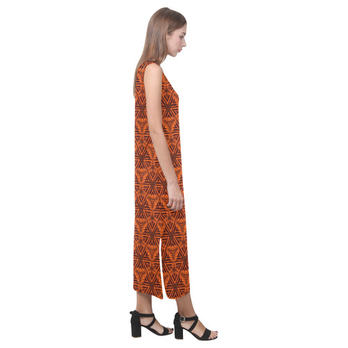 vintage pattern 13C Phaedra Sleeveless Open Fork Long Dress (Model D08)