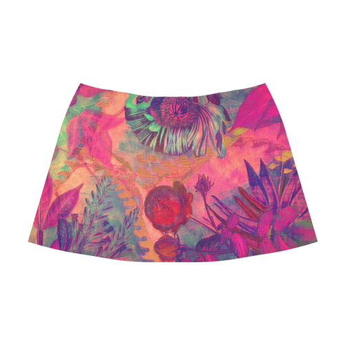 flora 8 Mnemosyne Women's Crepe Skirt (Model D16)