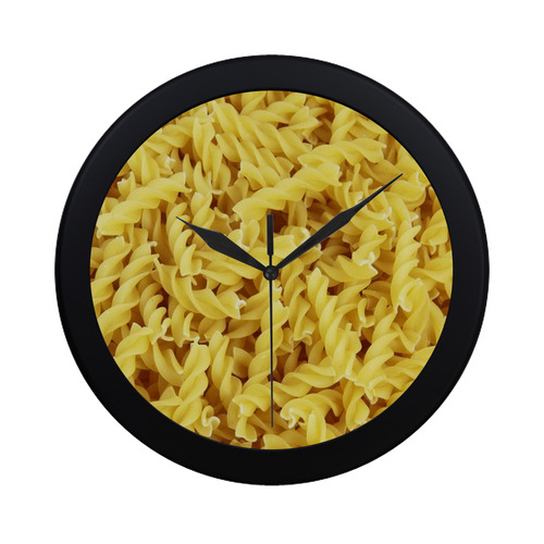 tasty noodles 2 Circular Plastic Wall clock