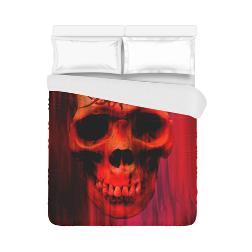 Red horror Duvet Cover 86"x70" ( All-over-print)