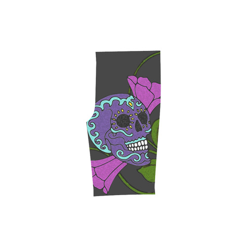 Día De Los Muertos Skull Flowers Men's Swim Trunk (Model L21)