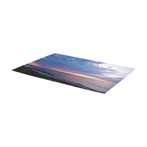 Sunset RainStorm Area Rug 7'x3'3''