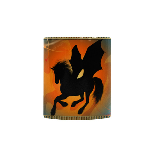 Unicorn silhouette Custom Morphing Mug