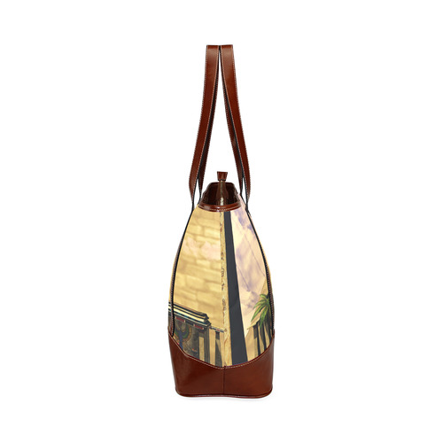 Awesome egyptian temple Tote Handbag (Model 1642)