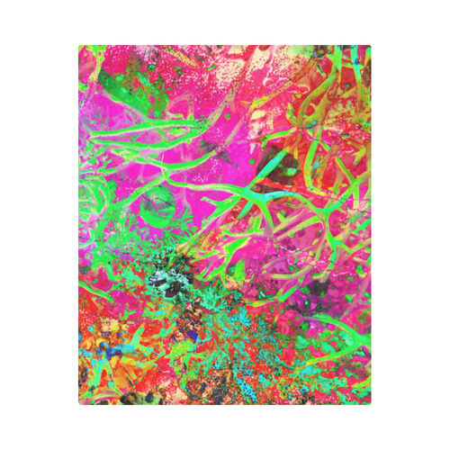 Sea weed in Neon by Martina Webster Duvet Cover 86"x70" ( All-over-print)