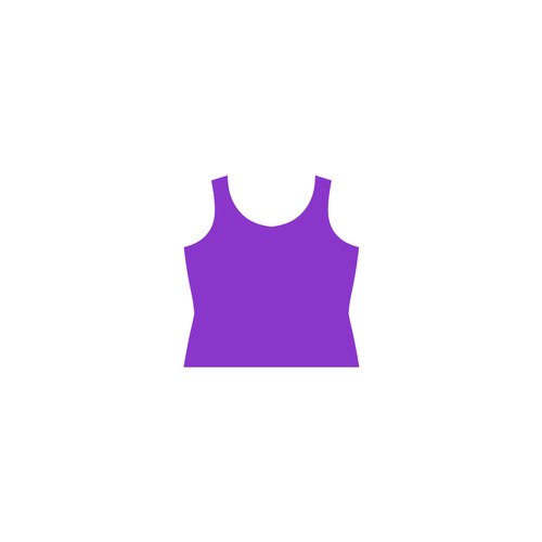 Purple Hearts Sleeveless Splicing Shift Dress(Model D17)
